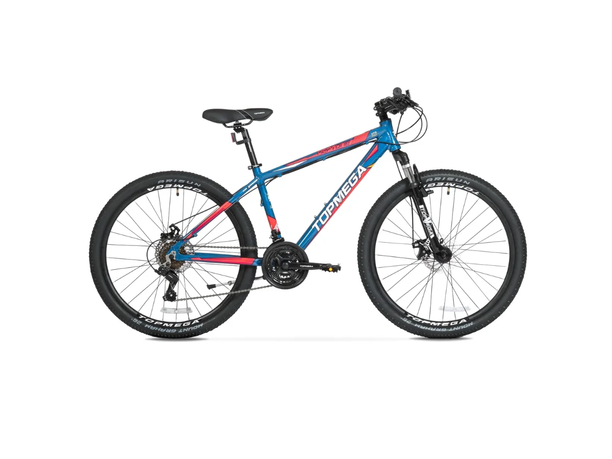 BICICLETA TOPMEGA NEPTUNE AZUL/FUCSIA R26