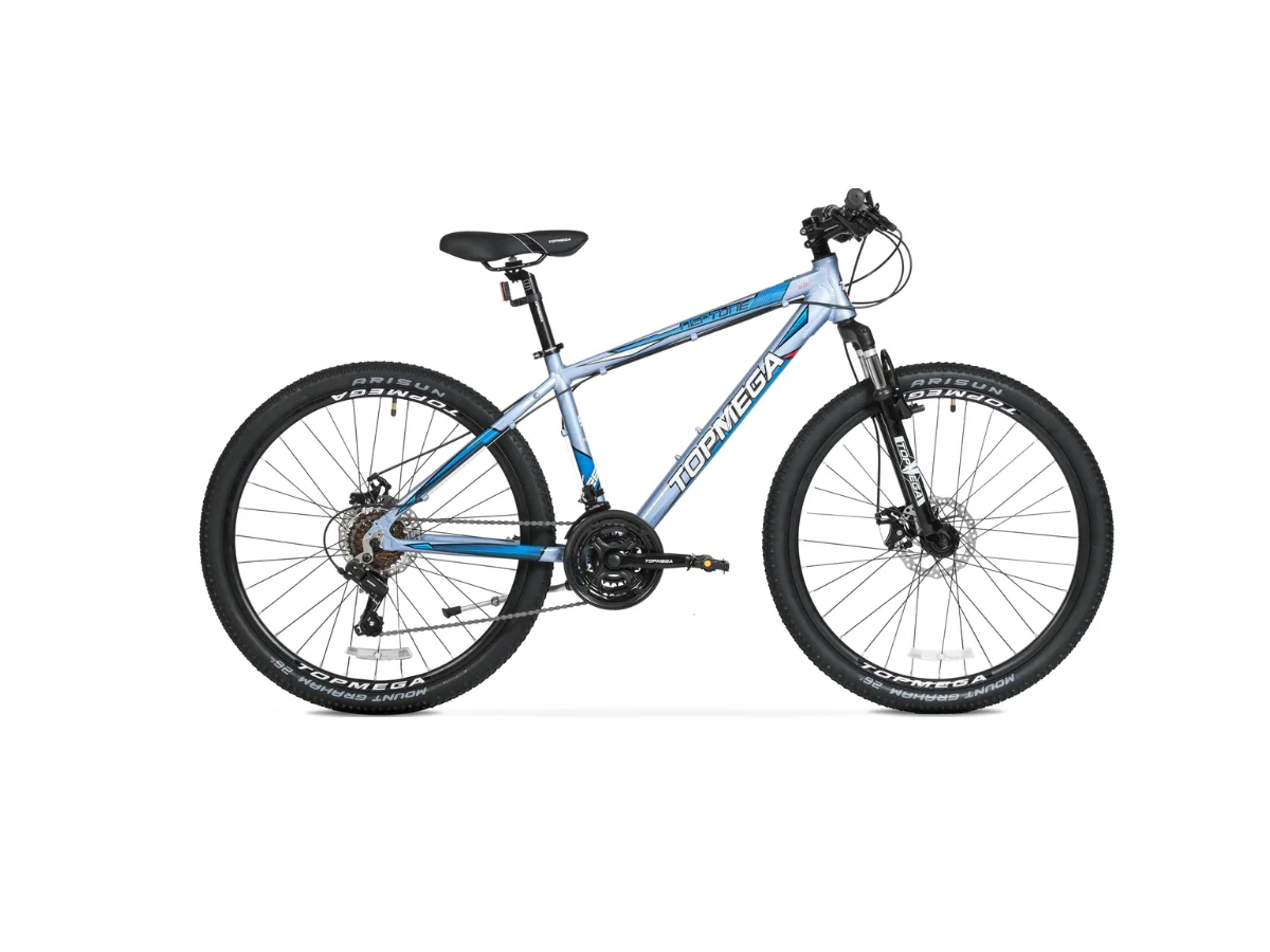 BICICLETA TOPMEGA NEPTUNE AZUL/FUCSIA R26 - Imagen 3