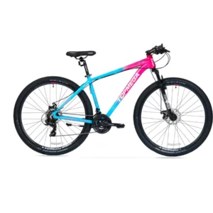 BICICLETA TOPMEGA SUNSHINE CELESTE/FUCSIA R29